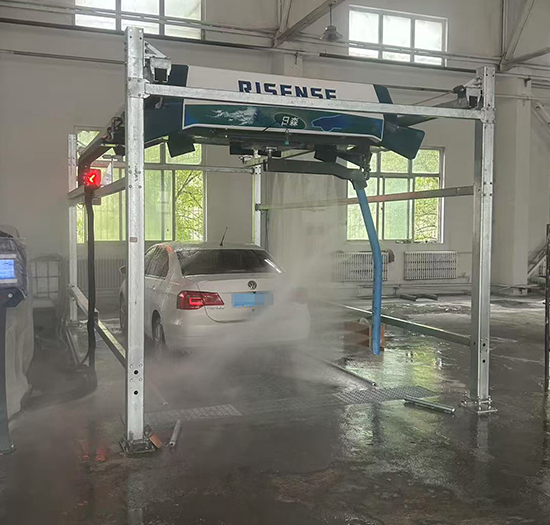内蒙古单位安装日森无接触洗车机