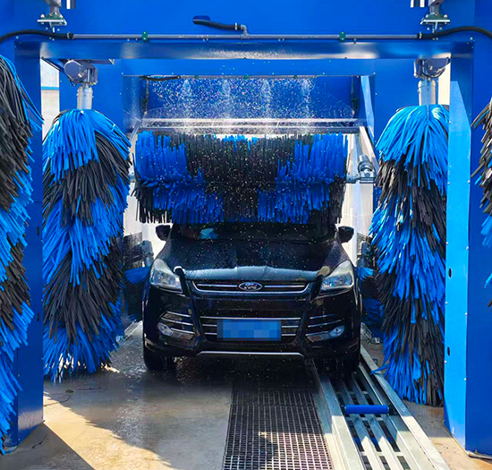 江西中化石油安装日森自动洗车设备